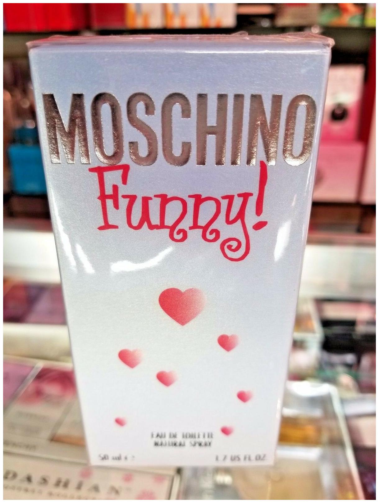 

MOSCHINO FUNNY by Moschino 1 7 oz EDT Perfume Spray for Women NEW IN SEALED BOX