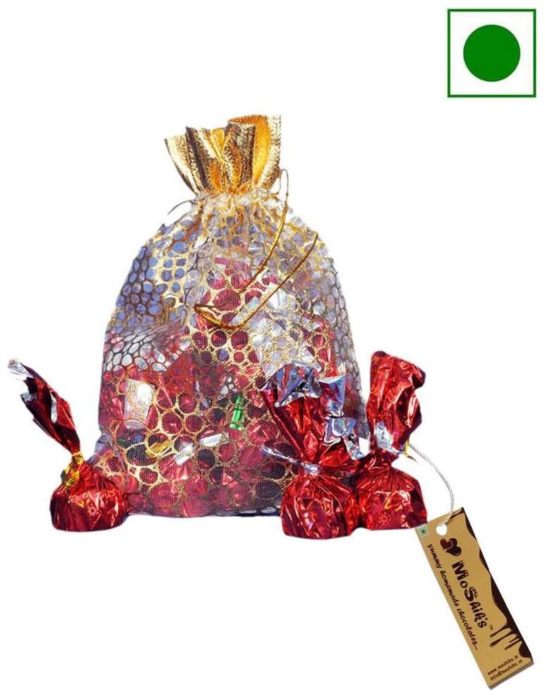 

MoShik s 100 G Cinnamon Raisins Milk Chocolate Multicolor Multidesigner Pouch