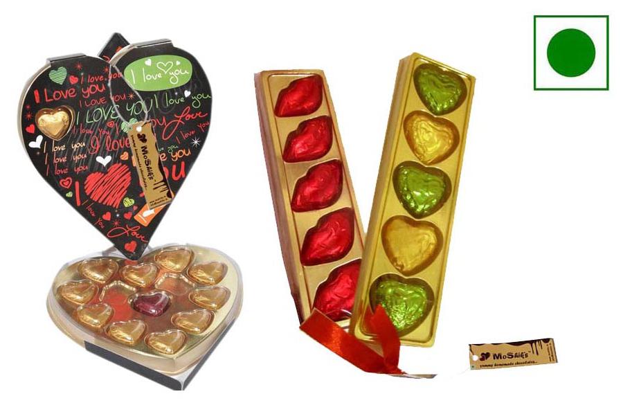 

MoShik s 11 Heart Black Box 5 Lips 5 Hearts(White) (Herbal)