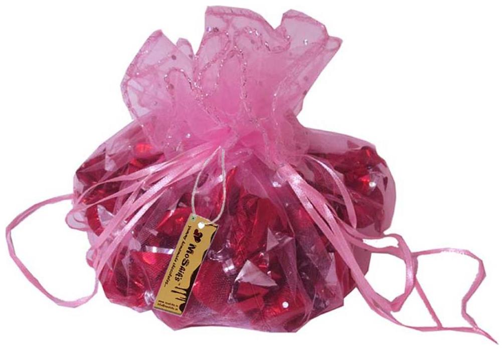 

Moshiks Cranberry White Chocolate 400g In A Pink Potli