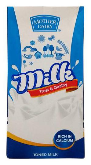 

Mother dairy Toned Milk 1 L