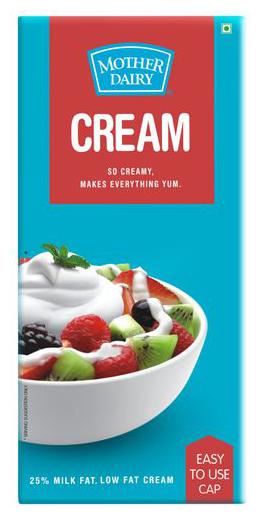 

mother dairy Cream - UHT 1 L