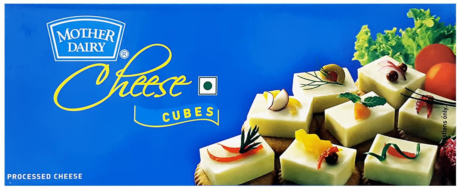 

mother dairy Cheese - Cubes 180 g