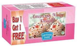 Buy Mother Dairy Ice Cream - American Nuts 700 ml Online ...