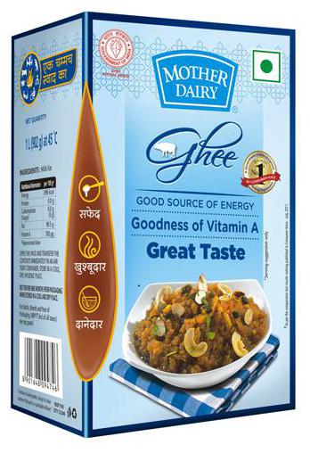 

Mother Dairy Organic Ghee 1 L Pet TB (Pack of 1)