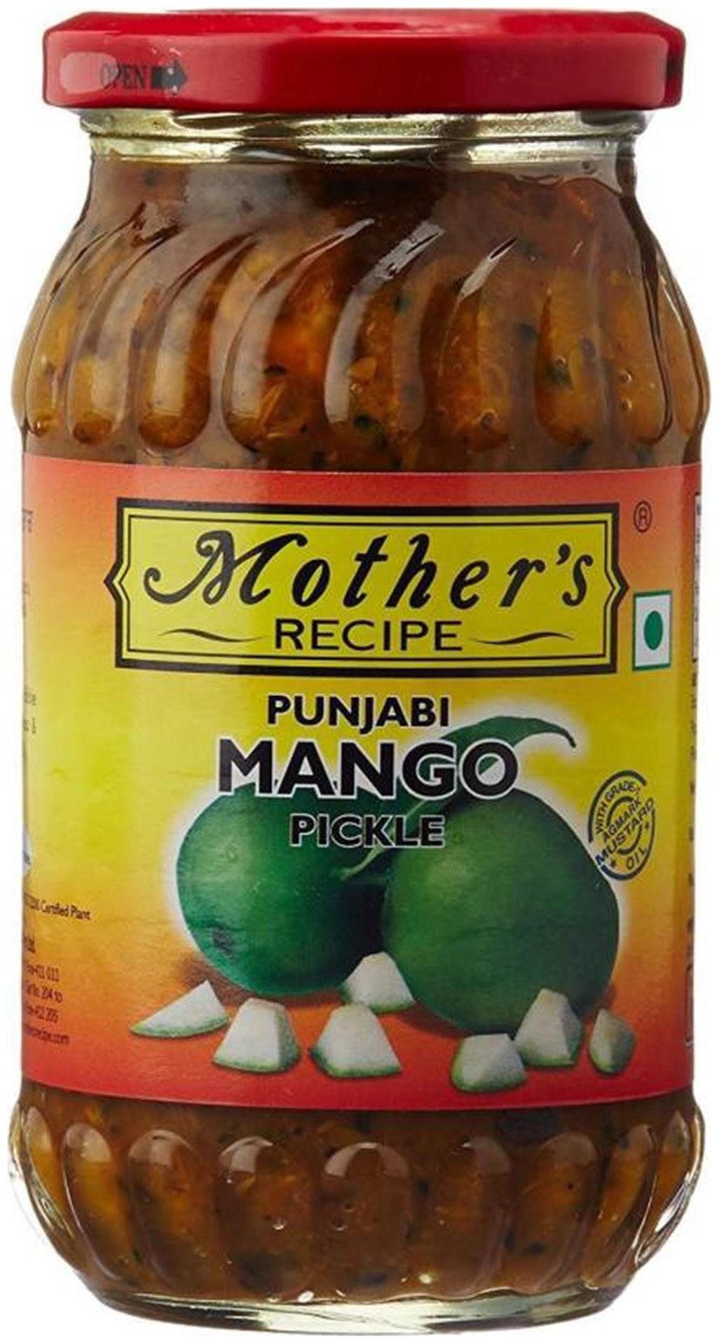 

Mother s Recipe Punjabi Mango Pickle 400g
