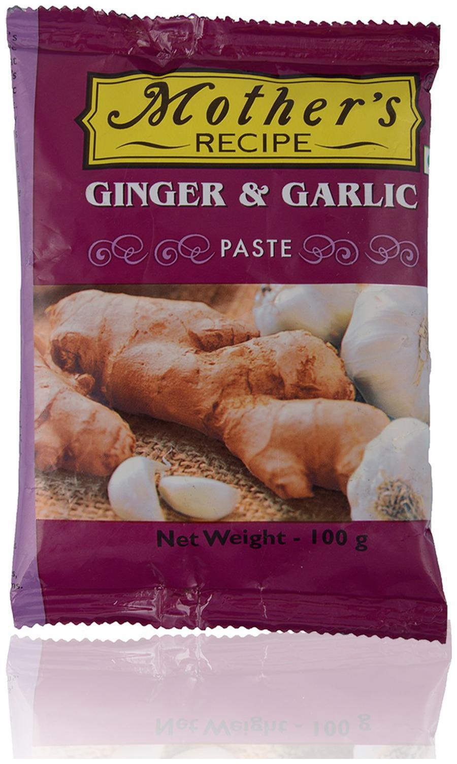 

Mother s Recipe Paste - Ginger Garlic 100 Gm