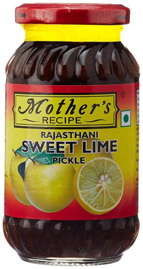 

Mother s Recipe Rajasthani Sweet Lime Pickle 350 g