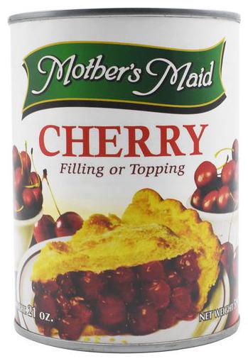 

Mothers Maid Filling or Topping - Cherry 595 g