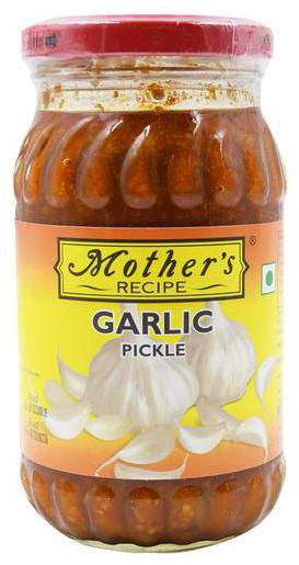 

Mothers Recipe Pickle - Garlic 400 g