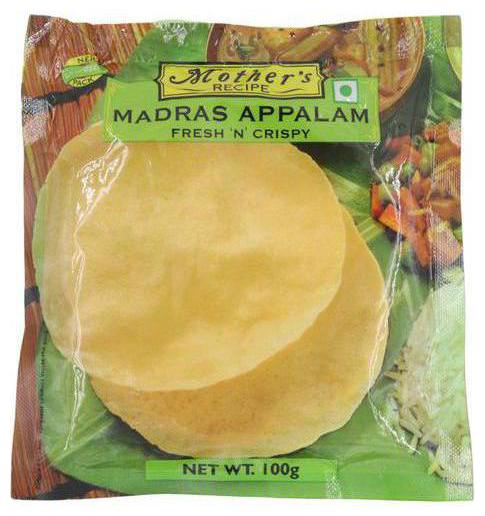 

Mothers Recipe Appalam100 g