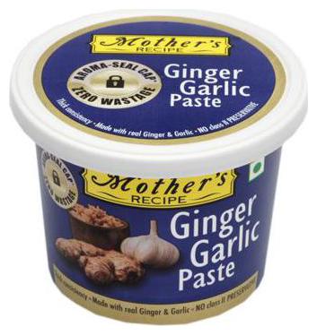 

Mothers Recipe Paste - Ginger Garlic 300 g