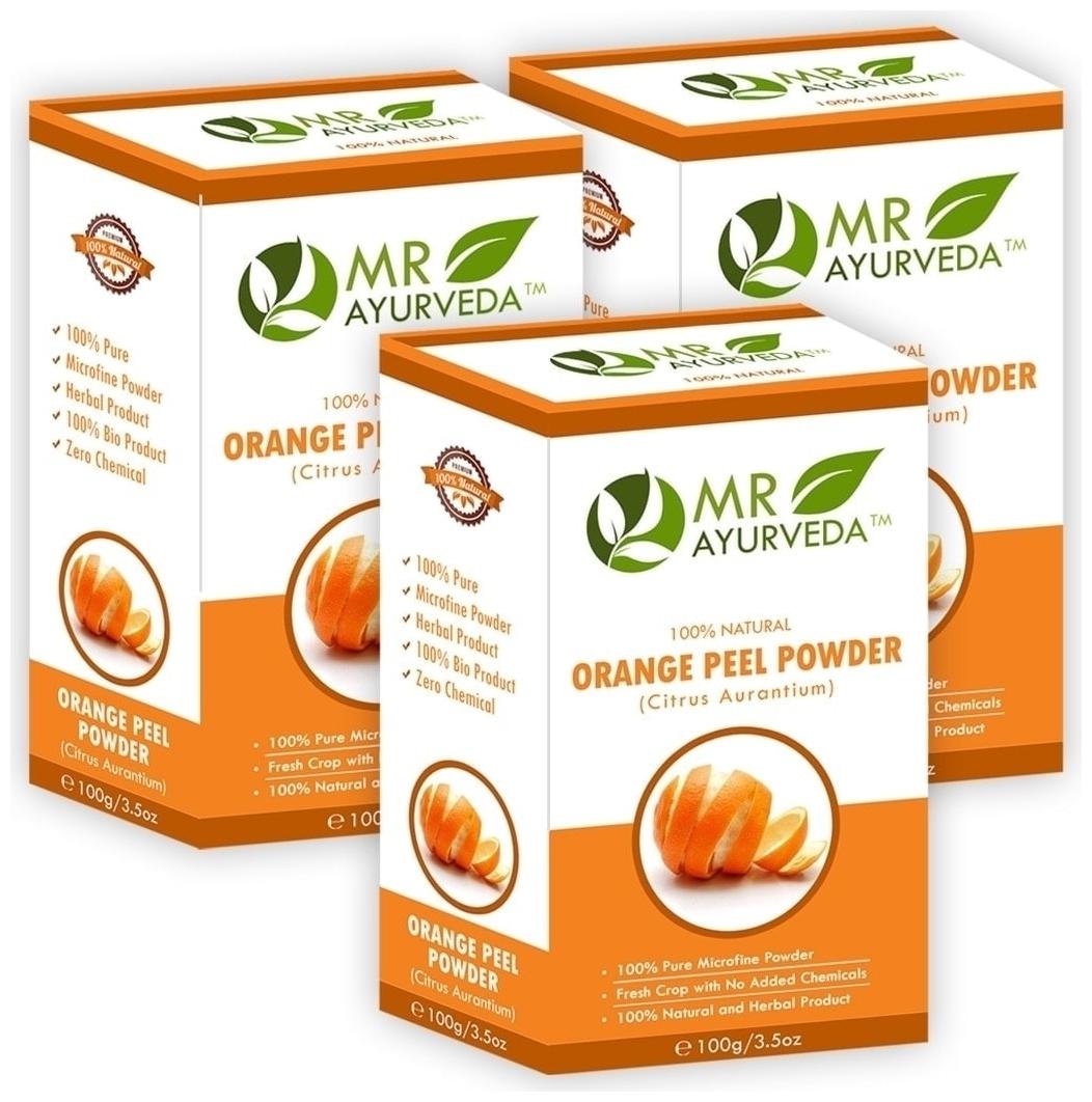 

MR Ayurveda 100 Pure Orange Peel Powder-100g (Pack of 3)