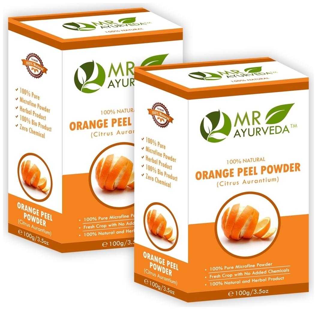 

MR Ayurveda Premium Quality Orange Peel Powder - Pack of 2(100 g)