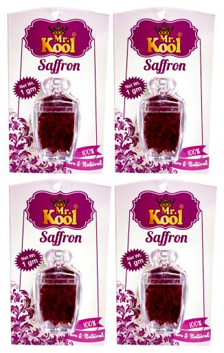 

MR KOOL Saffron Card 1g pack of 4