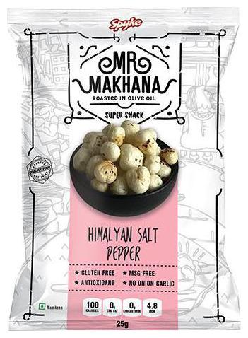 

Mr Makhana Super Snack - Himalyan Salt Papper 25 g