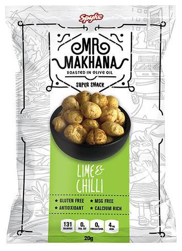 

Mr Makhana Super Snack - Lime Chilli 25 g