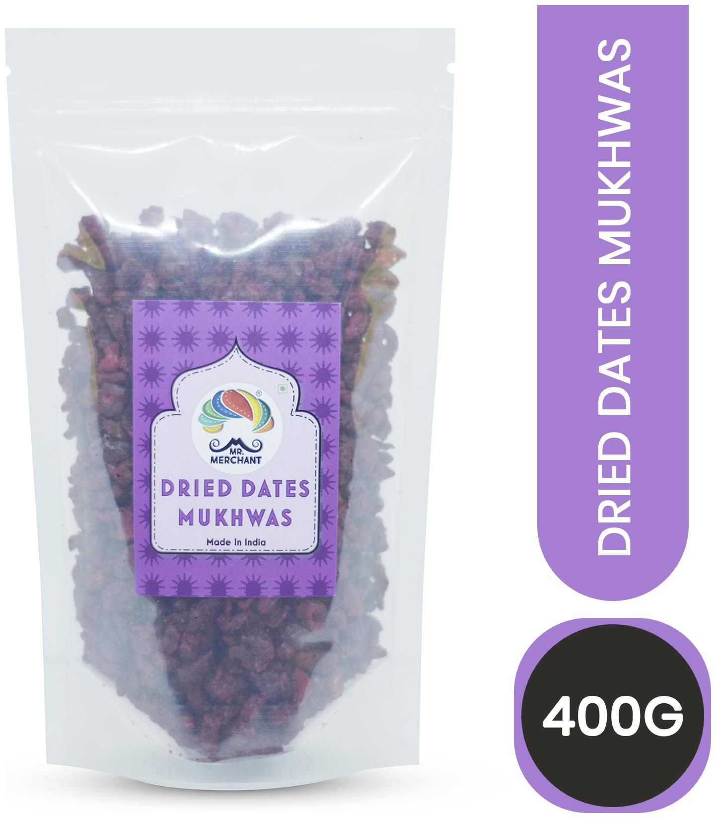 

Mr Merchant Dried Dates Mukhwas 400 g