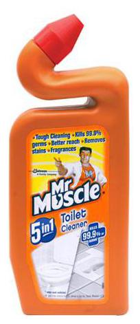 

Mr Muscle Toilet Cleaner - 5 in 1 500 ml