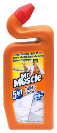 

Mr Muscle Toilet Cleaner - 5 in 1 500 ml