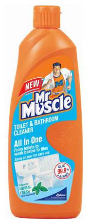 

Mr Muscle Toilet Bathroom Cleaner - Triple Action 450 ml