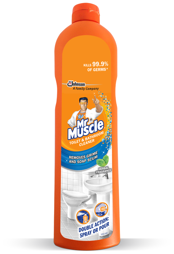 Buy Mr Muscle Toilet & Bathroom Cleaner (450ml) Online at Low Prices in India