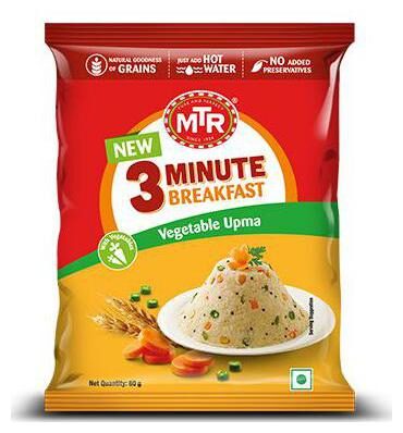 

Mtr 3 Minute Vegetable Upma 60 g