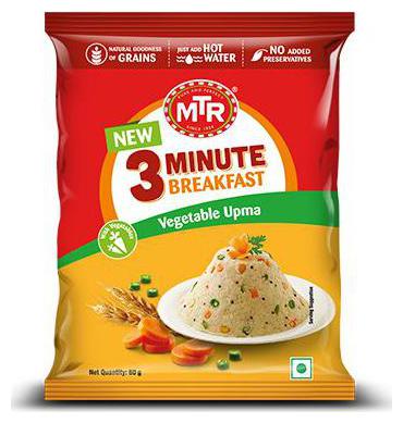 

Mtr 3 Minute Vegetable Upma 60 g