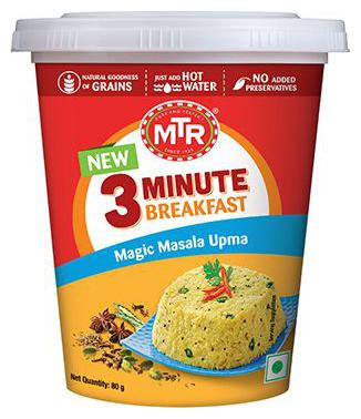 

Mtr 3 Minute Magic Masala Upma Cup 80 g