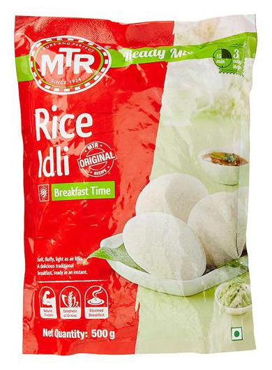

Mtr Breakfast Mix - Rice Idli 500 Gm