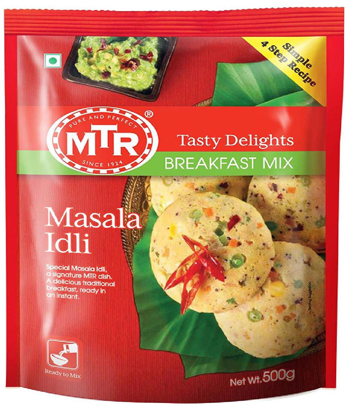 

Mtr Breakfast Mix - Masala Idli 500 g