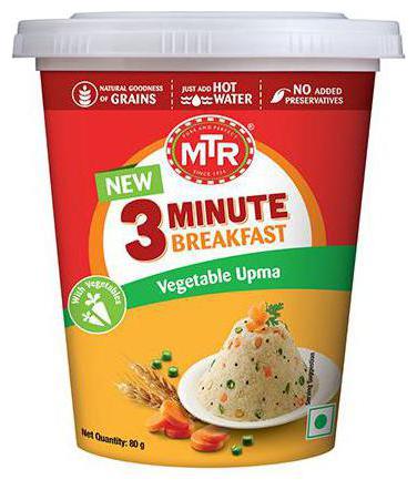 

Mtr Cup Vegetable Upma 80 g