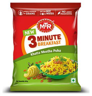 

Mtr Khatta Meetha Poha 60 g