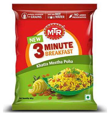 

Mtr Khatta Meetha Poha 60 g