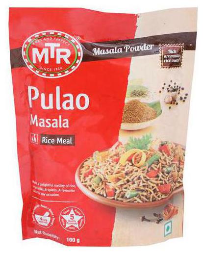 

Mtr Masala - Pulao 100 g