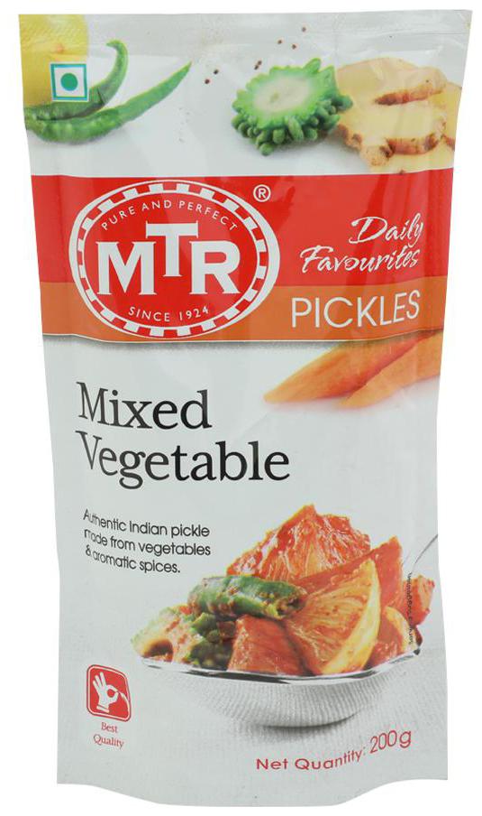 

MTR Pickle - Mix Vegetable 200 g