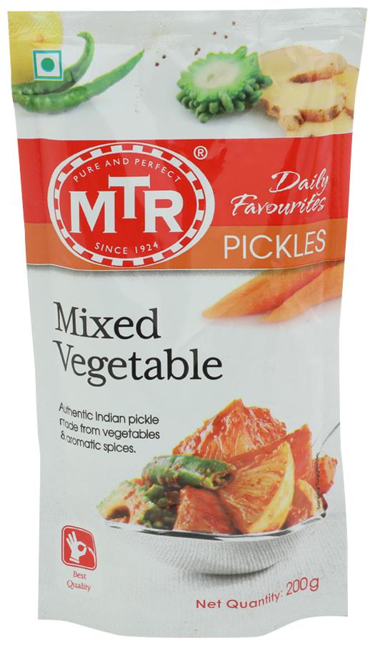 

MTR Pickle - Mix Vegetable 200 g