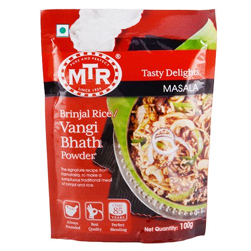 

MTR Powder - Brinjal Rice Vangi Bath 100 gm