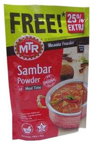 

Mtr Powder - Sambar 100 g