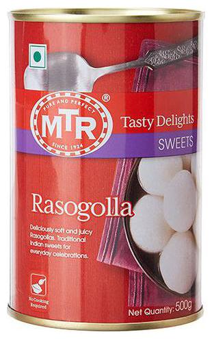 

MTR Rasogolla 500 g