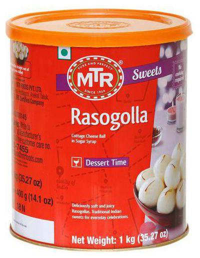 

MTR Rasogolla 1 kg
