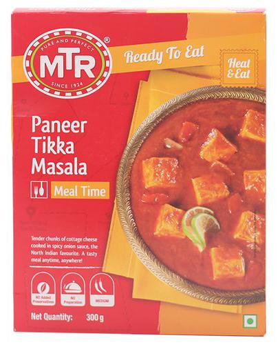 

Mtr Ready To Eat - Paneer Tikka Masala 300g