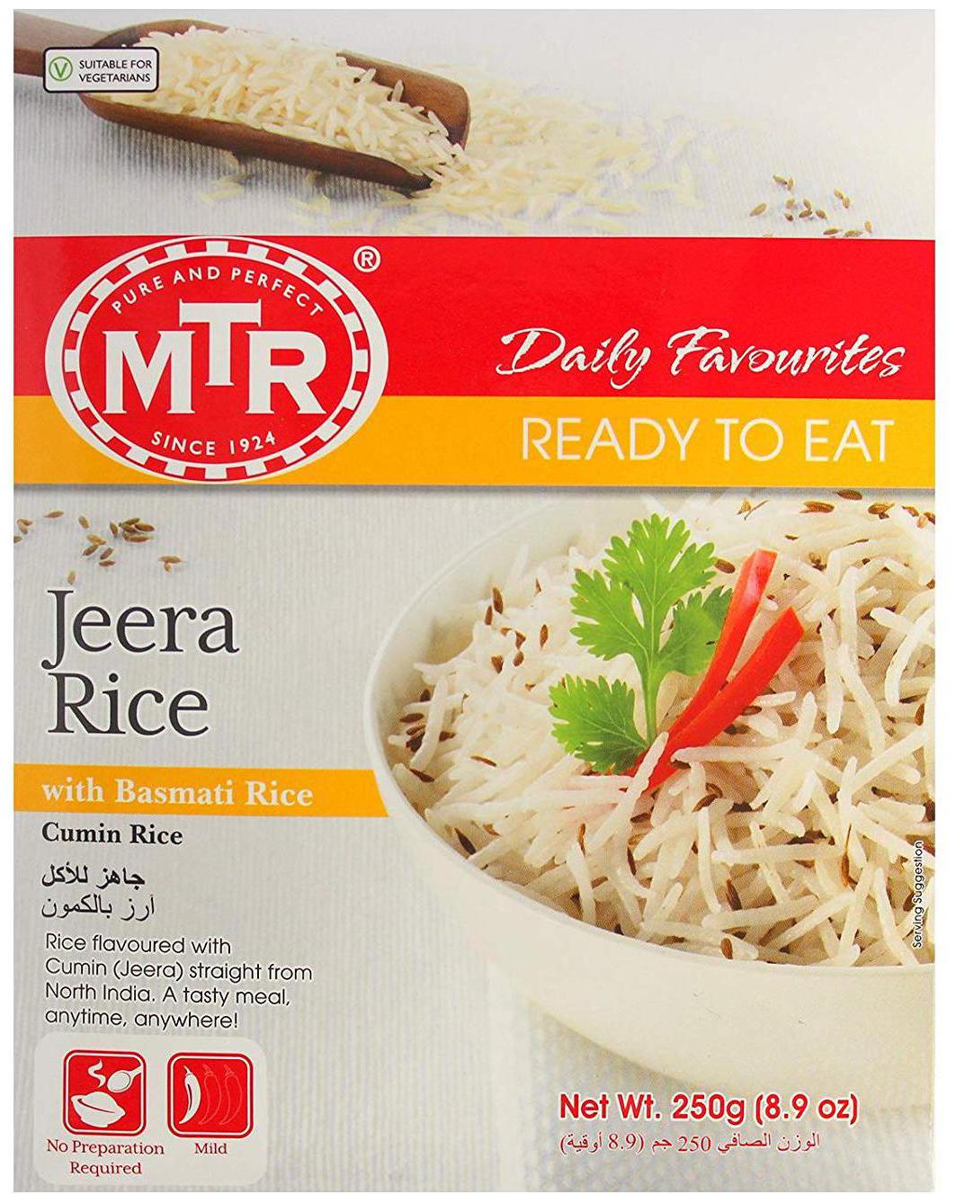 

MTR Ready To Eat - Jeera Rice 250 g