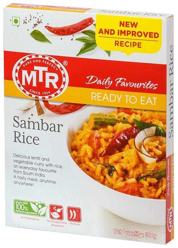 

MTR Rte Sambar Rice 300g Pack of 2