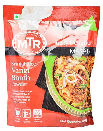 

MTR Vangi Bhath 200 g