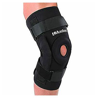 

Mueller Pro Level Hinged Knee Brace Deluxe Black XXXL Includes Lockout Tool