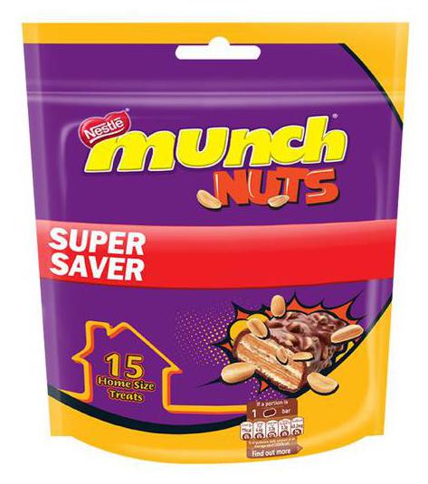 

Munch Nuts - Share Bag Home Size Treats 264 g