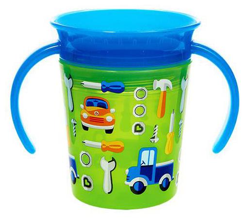 

Munchkin Miracle 360 Deco Sipper Cup - Green Car 6 m 177 ml