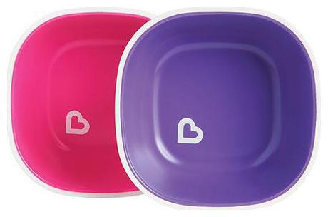 

Munchkin Multipurpose Bowls For Kids - Pink Purple 2 pcs