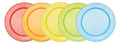 

Munchkin Multicolour Plates For Kids 5 pcs